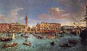 Gaspar Van Wittel View of the San Marco Basin France oil painting artist